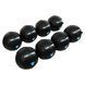 Мяч набивной медицинский для кроссфита WALL BALL LiveUp LP8103-3 3кг черный LP8103-3 фото 7
