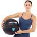 Мяч набивной медицинский для кроссфита WALL BALL LiveUp LP8103-3 3кг черный LP8103-3 фото 9