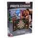 Дартс с кабинетом для мишени из Сизаля Sisal 6 дротиков и мишень Harrows PROS CHOICE COMBO SET JE14D 46 см JE14D фото 12