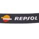 Шнурок ремешок лента для ключей телефона бейджа на шею с логотипом REPSOL M-4559-10 50см черный-оранжевый M-4559-10 фото 2