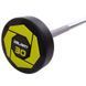 Штанга неразборная с фиксированным весом прямая полиуретановая Zelart Urethane Barbell TA-2689-30 длина-107см 30кг черный-салатовый TA-2689-30 фото 3