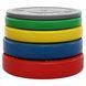 Бамперные диски резиновые Zelart TA-7797-15 50.6&plusmn;0.2мм 15кг желтый TA-7797-15 фото 6