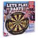 Дартс из Сизаля Sisal 6 дротиков и мишень Harrows LETS PLAY DARTS GAME SET JE01D 46 см JE01D фото 6