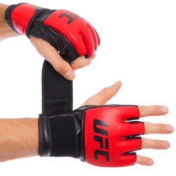 Перчатки для смешанных единоборств MMA UFC Contender UHK-69140 L-XL красный UHK-69140 фото