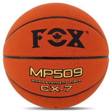 Мяч баскетбольный FOX MP509 BA-8973 размер 7 оранжевый BA-8973 фото
