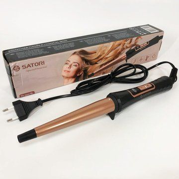 Щипцы-плойка Satori SS-3510-BL, Прибор для завивки волос, Маленькая плойка, Стайлер для завивки ws26153 фото
