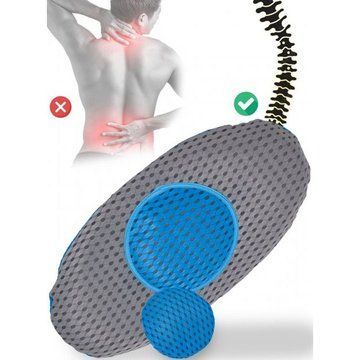 Ортопедическая подушка для поясницы Lumbar Support TV One. Подушка для поясницы с эффектом памяти ws68473 фото