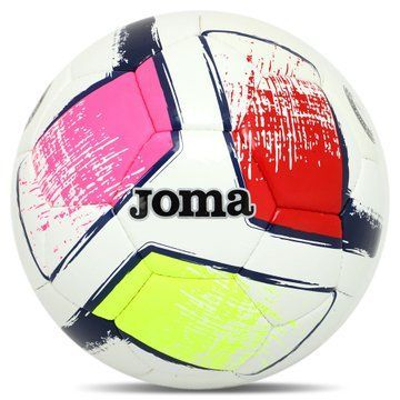 Мяч футбольный Joma DALI II 400649-203-T5 №5 PU розовый-красный-желтый 400649-203-T5 фото