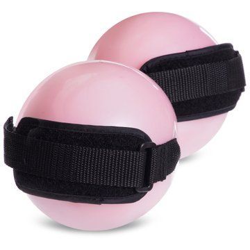 Мяч утяжеленный с манжетом PRO-SUPRA WEIGHTED ENERGY BALL 030-0_5LB 11см розовый 030-0_5LB фото