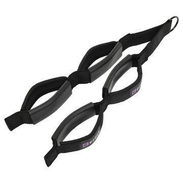 Стропа канат гибкая тяга для трицепса с двойным хватом SOFT TRICEP ROPE EZOUS F-09-E 65х5см черный F-09-E фото