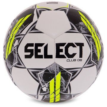 Мяч футбольный SELECT CLUB DB FIFA Basic V23 CLUB-5WGR №5 белый-серый CLUB-5WGR фото