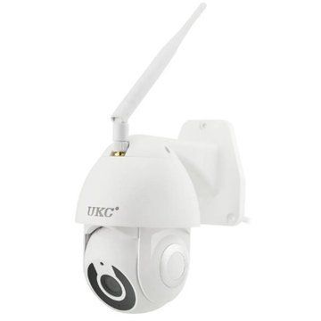 Камера видеонаблюдения IP всепогодная поворотная UKC CAMERA v380 C6 IP 1080p 2.0 mp уличная ws74121 фото