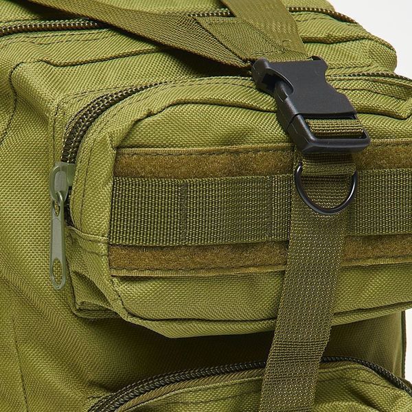 Тактический рюкзак, походный рюкзак, 25л, тактический походный военный рюкзак. Цвет: хаки ws53851 фото