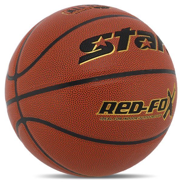 Мяч баскетбольный STAR RED FOX BB4457 размер 7 оранжевый BB4457 фото