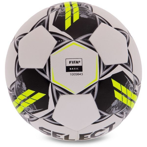 М'яч футбольний SELECT CLUB DB FIFA Basic V23 CLUB-5WGR №5 білий-сірий CLUB-5WGR фото