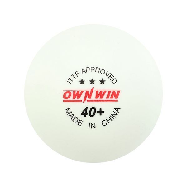 Набор мячей для настольного тенниса 5 штук OWNWIN 40+3* MT-8719 белый MT-8719 фото