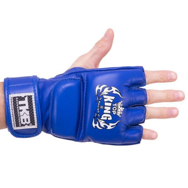 Перчатки для смешанных единоборств MMA TOP KING Super TKGGS S-XL цвета в ассортименте L TKGGS фото