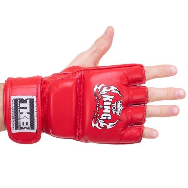 Перчатки для смешанных единоборств MMA TOP KING Super TKGGS S-XL цвета в ассортименте L TKGGS фото