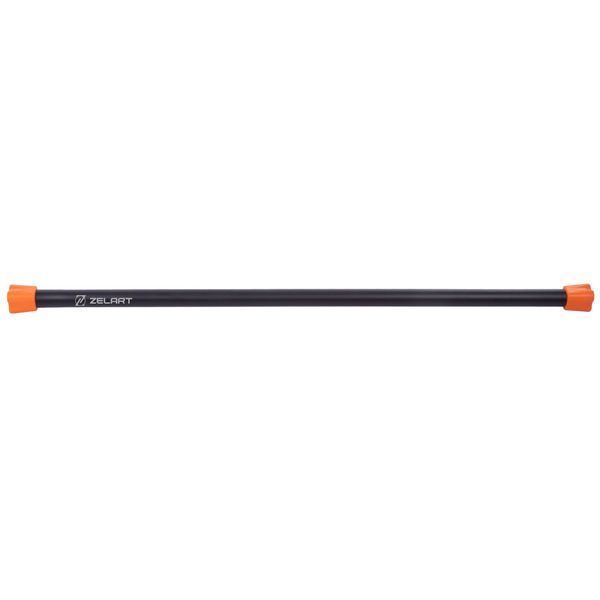 Бодибар Body Bar Zelart FI-1251-8 вес 8кг черный-оранжевый FI-1251-8 фото