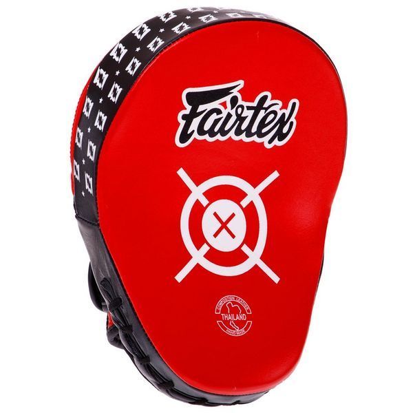 Лапа боксерська вигнута тренувальна шкіра FARTEX BO-3362 25x19x9см 2штуки кольори в асортименті BO-3362 фото