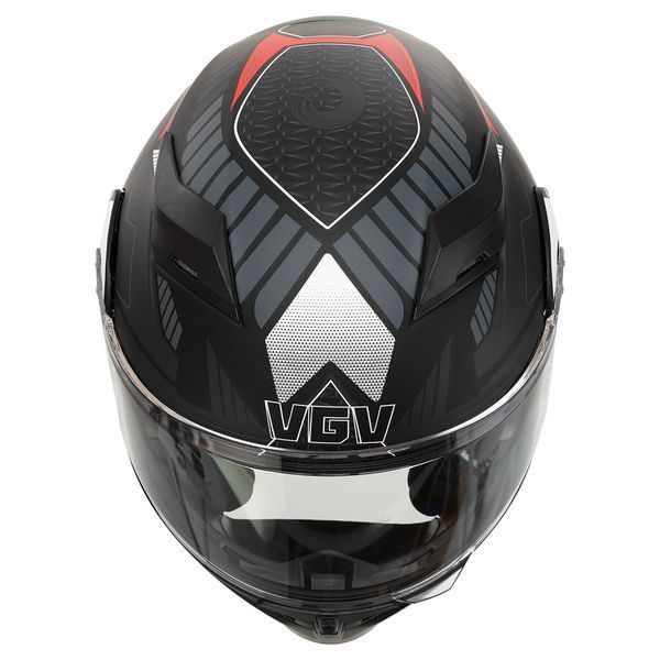 Мотошлем Трансформер VGV MT-3294 M-XL черный-белый L MT-3294 фото