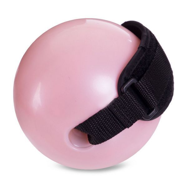 Мяч утяжеленный с манжетом PRO-SUPRA WEIGHTED ENERGY BALL 030-0_5LB 11см розовый 030-0_5LB фото