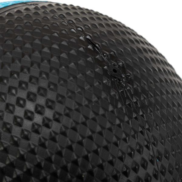 М'яч медичний медбол Medicine Ball LiveUp LP8112-1 1 кг чорний-синій LP8112-1 фото