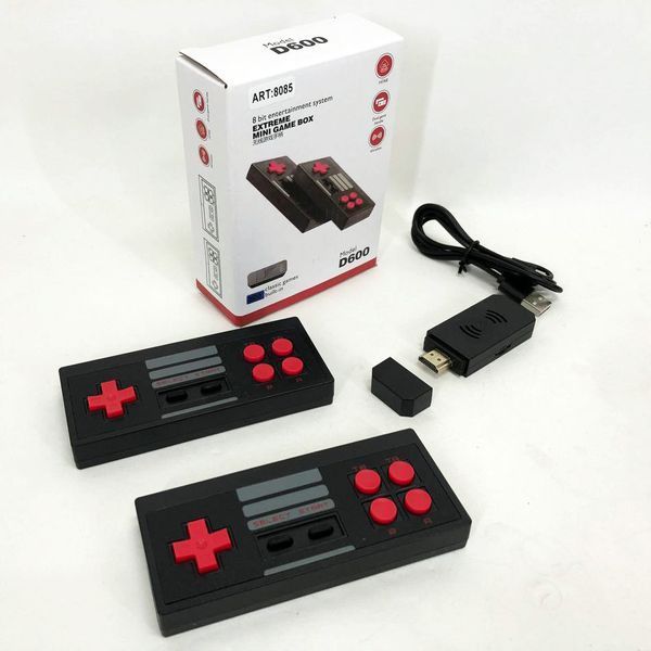 Приставка ігрова Mini Game Box D600 HDMI ігрова консоль, приставка 8 біт для дітей, приставки денді ws24859 фото