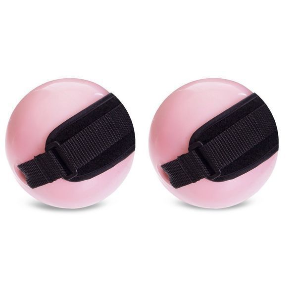 Мяч утяжеленный с манжетом PRO-SUPRA WEIGHTED ENERGY BALL 030-0_5LB 11см розовый 030-0_5LB фото