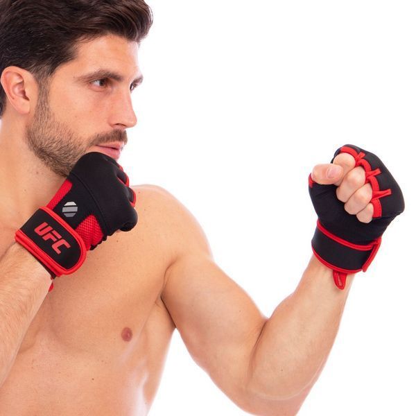 Швидкі бинти внутрішні рукавички мітенки UFC Contender UHK-69541 SL-XL чорний UHK-69541 фото