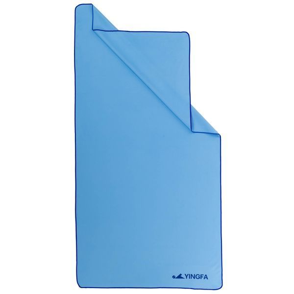 Полотенце спортивное быстросохнущее DRY TOWEL YINGFA A6810 80х158см голубой A6810 фото