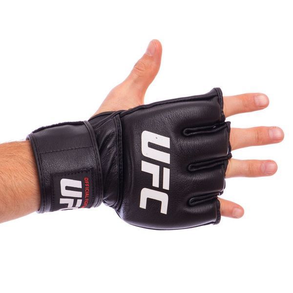 Перчатки для смешанных единоборств MMA UFC Pro UHK-69910 L черный UHK-69910 фото