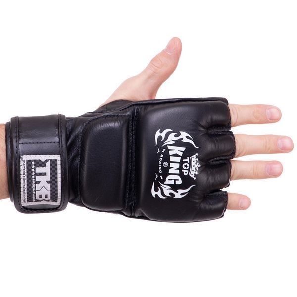 Перчатки для смешанных единоборств MMA TOP KING Super TKGGS S-XL цвета в ассортименте L TKGGS фото