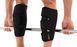 Захист гомілки для важкої атлетики CALF SUPPORT EZOUS A-08 2шт чорний A-08 фото 7