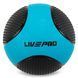 М'яч медичний медбол Medicine Ball LiveUp LP8112-1 1 кг чорний-синій LP8112-1 фото 3