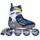 Роликовые коньки раздвижные Zelart Z-1501 размер 30-41 цвета в ассортименте 38-41 Z-1501 фото 1