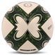 М'яч футбольний HYBRID SOCCER STAR TO-TOWN FB-4491 №5 PU білий-зелений FB-4491 фото 3