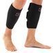 Захист гомілки для важкої атлетики CALF SUPPORT EZOUS A-08 2шт чорний A-08 фото 3