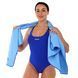 Полотенце спортивное быстросохнущее DRY TOWEL YINGFA A6810 80х158см голубой A6810 фото 8