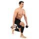 Захист гомілки для важкої атлетики CALF SUPPORT EZOUS A-08 2шт чорний A-08 фото 8