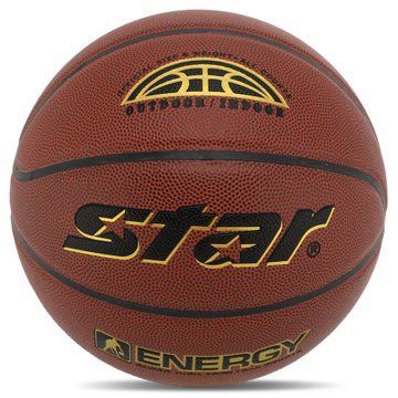 Мяч баскетбольный STAR ENERGY BB4317 размер 7 коричневый BB4317 фото