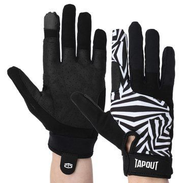 Перчатки спортивные TAPOUT SB168518 XS-M черный-белый XS SB168518 фото
