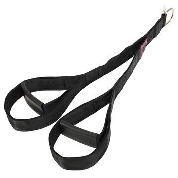 Стропа канат с ручками гибкая тяга для трицепса с двойным хватом SOFT TRICEP ROPE EZOUS F-10 73х5,5см черный F-10 фото