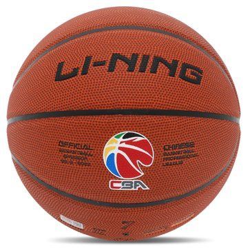 Мяч баскетбольный LI-NING CBA LBQK857-1 размер 7 оранжевый LBQK857-1 фото