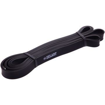 Гума петля для підтягувань та тренувань стрічка силова Zelart POWER BANDS FI-3917-BK чорний FI-3917-BK фото