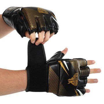 Перчатки для смешанных единоборств MMA FISTRAGE VL-4159 S-XL цвета в ассортименте M VL-4159 фото