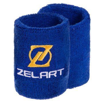Напульсник спортивный махровый впитывающий влагу ZELART BC-2970 1шт цвета в ассортименте BC-2970 фото