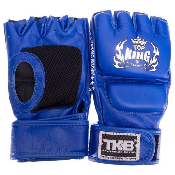 Перчатки для смешанных единоборств MMA TOP KING Super TKGGS S-XL цвета в ассортименте XL TKGGS фото