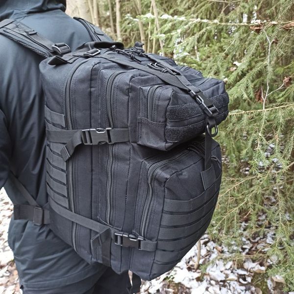 Рюкзак тактичний 50 л, з підсумками Військовий штурмовий рюкзак на MOLLE великий ws45611 фото