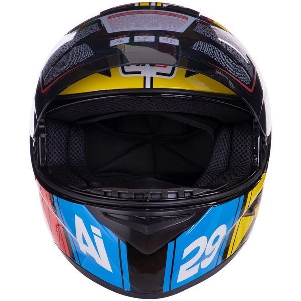 Мотошлем интеграл (full face) HNJ M-601-4 L-XL мультиколор XL M-601-4 фото